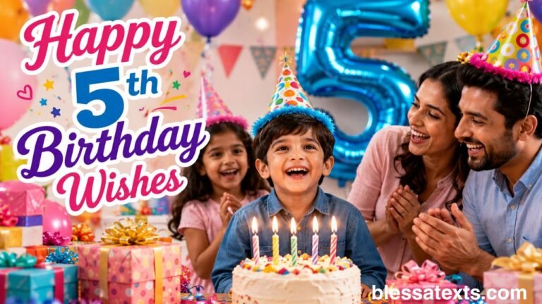 Happy 5th Birthday Wishes