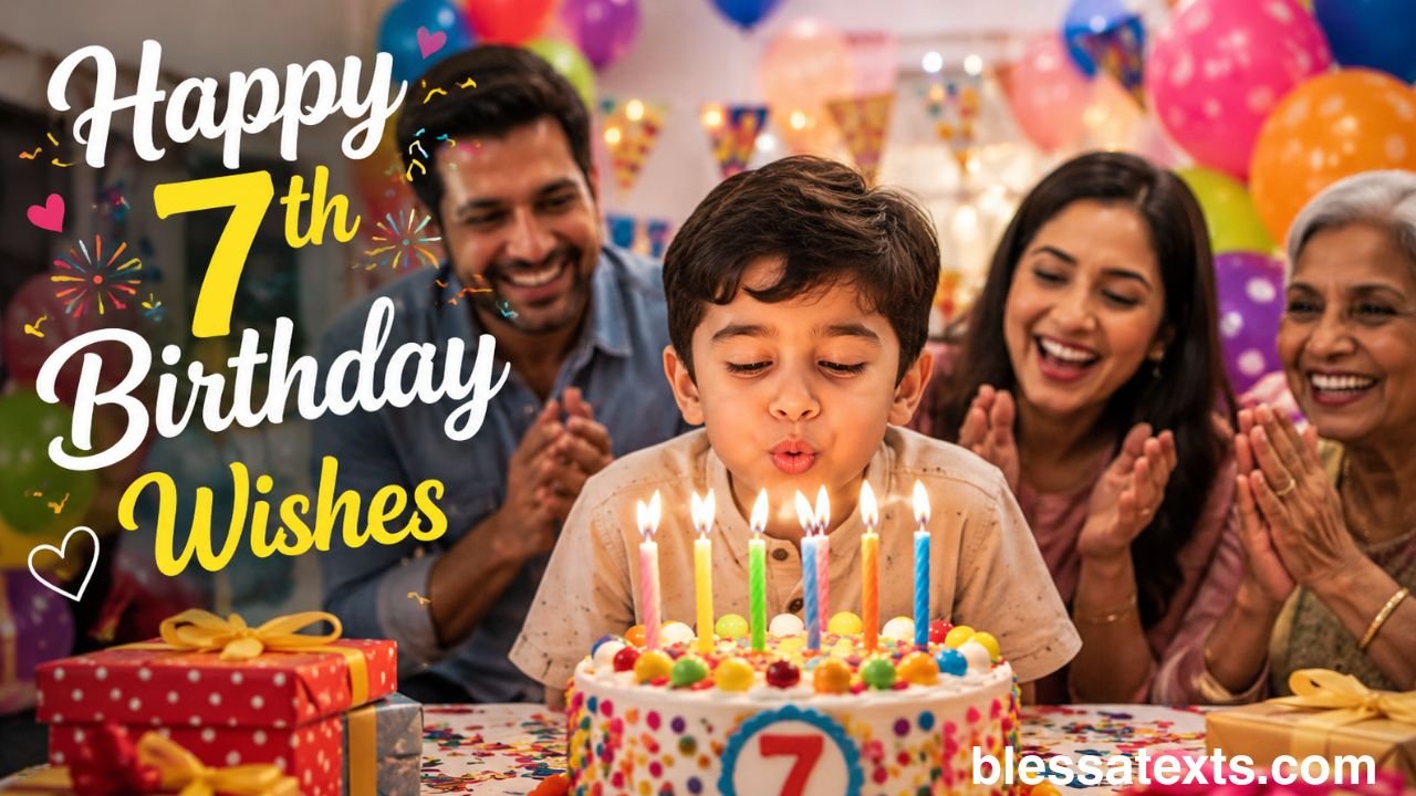 Happy 7th Birthday Wishes