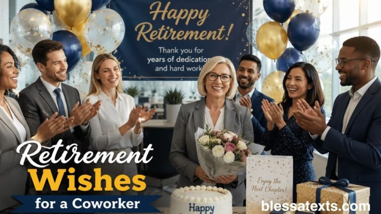 Retirement wishes for a coworker