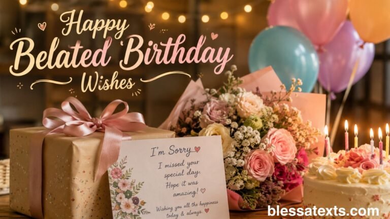 Happy Belated Birthday Wishes