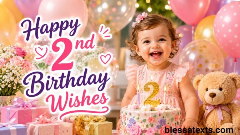 Happy 2nd Birthday Wishes